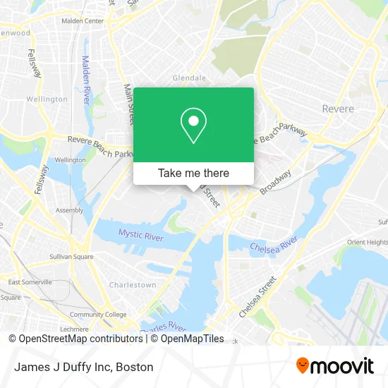 James J Duffy Inc map