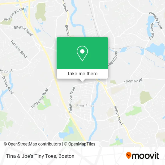 Tina & Joe's Tiny Toes map