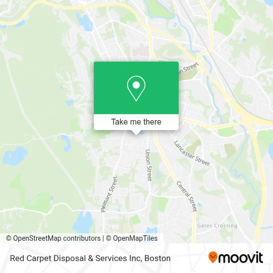 Red Carpet Disposal & Services Inc map