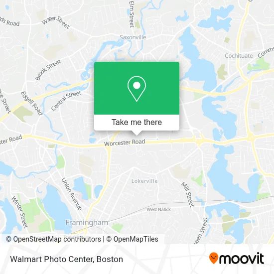 Walmart Photo Center map