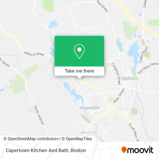 Capertown Kitchen And Bath map
