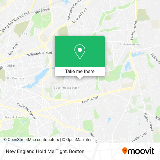 New England Hold Me Tight map
