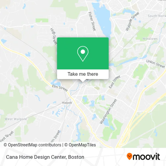 Cana Home Design Center map