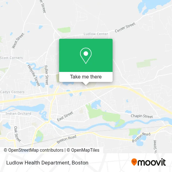 Ludlow Health Department map