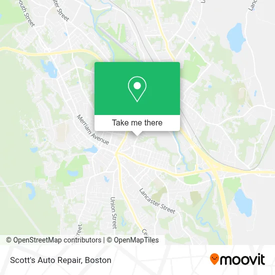 Scott's Auto Repair map