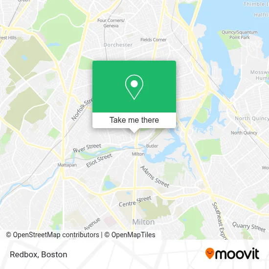 Redbox map