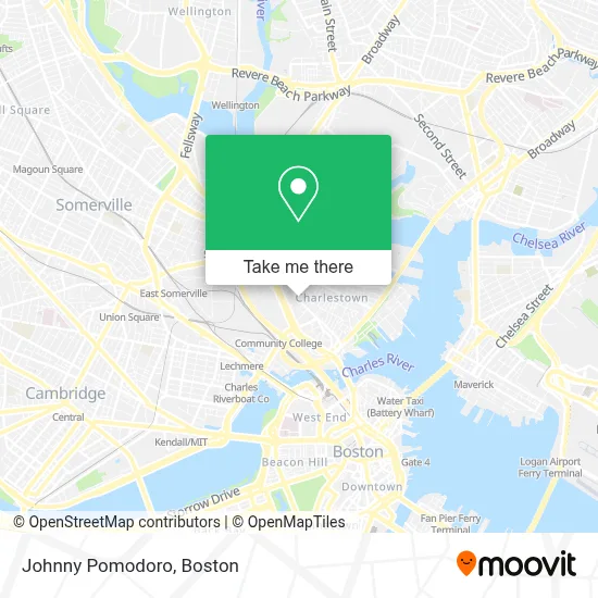 Johnny Pomodoro map
