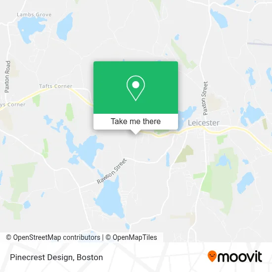 Pinecrest Design map