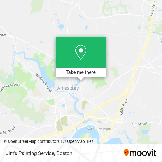 Jim's Painting Service map