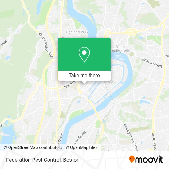 Federation Pest Control map