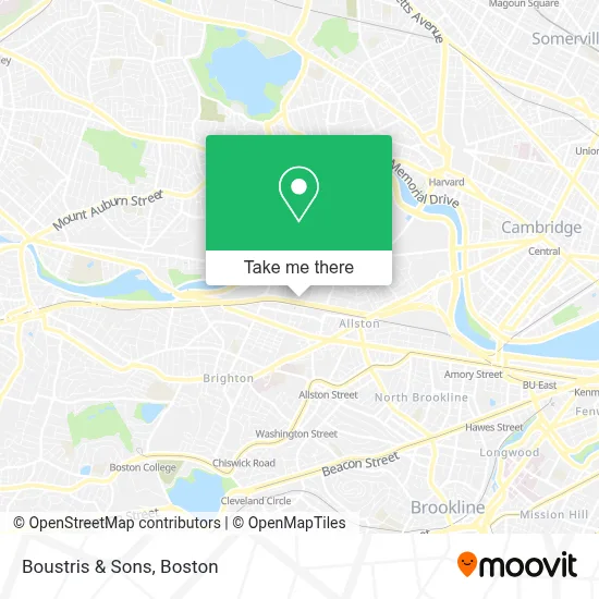 Boustris & Sons map