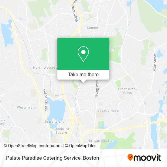 Palate Paradise Catering Service map