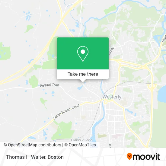 Thomas H Walter map