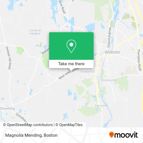 Magnolia Mending map