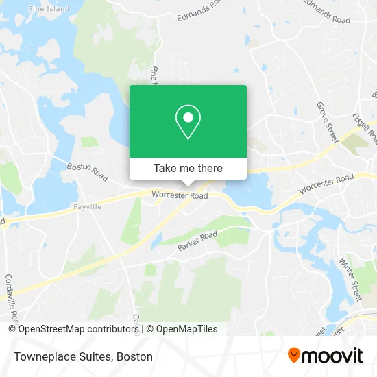 Towneplace Suites map