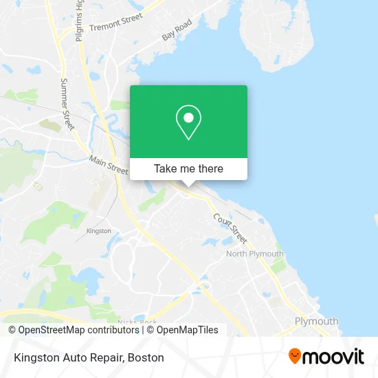 Kingston Auto Repair map