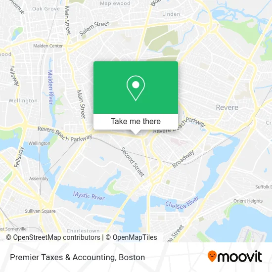 Premier Taxes & Accounting map
