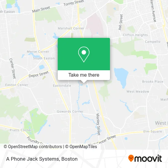 A Phone Jack Systems map