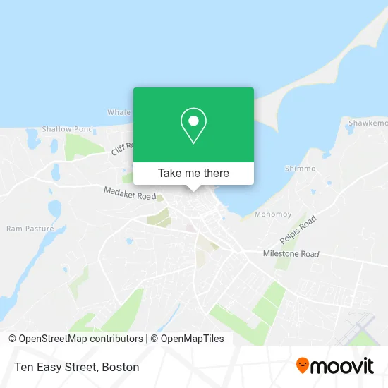 Ten Easy Street map
