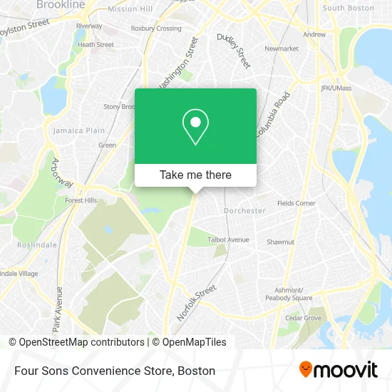 Four Sons Convenience Store map