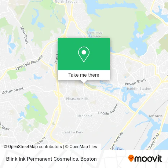 Blink Ink Permanent Cosmetics map