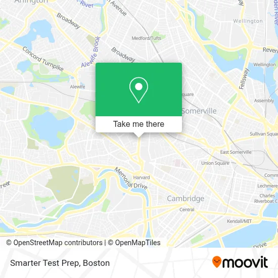 Smarter Test Prep map