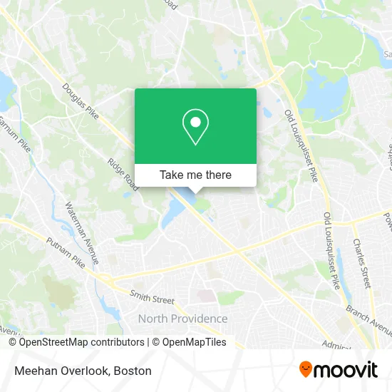 Meehan Overlook map