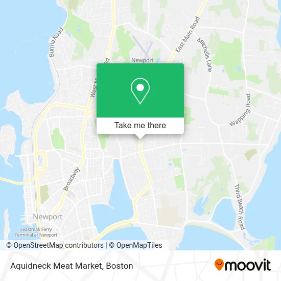 Aquidneck Meat Market map
