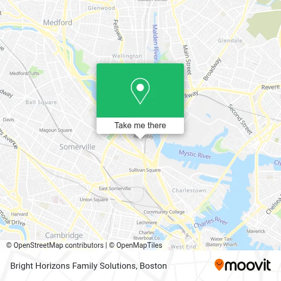 Bright Horizons Family Solutions map