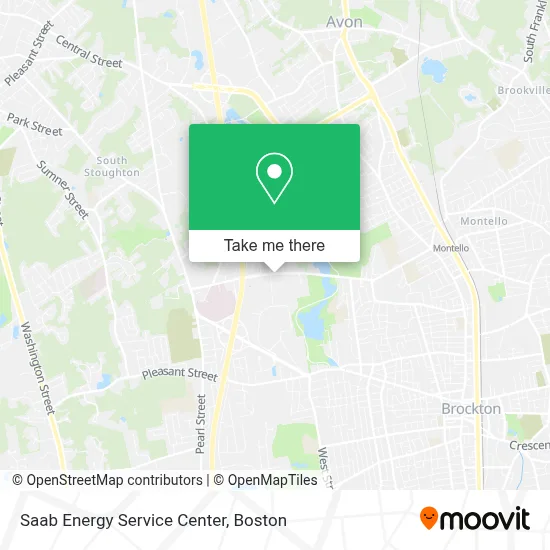 Saab Energy Service Center map