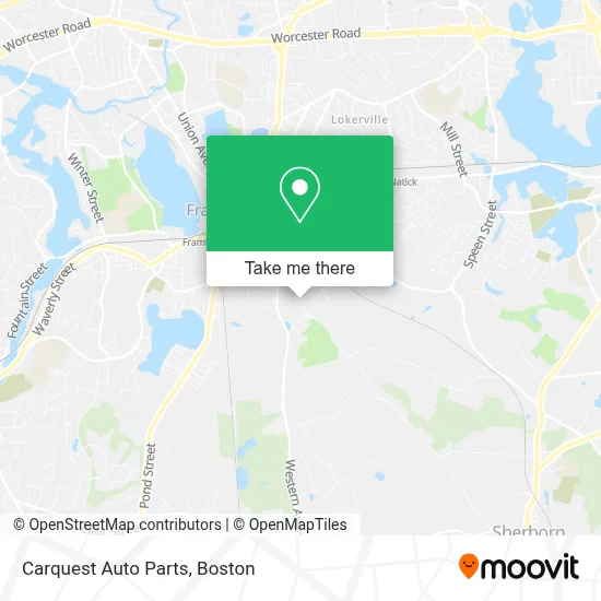 Carquest Auto Parts map