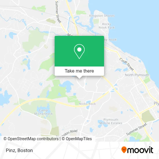 Pinz map