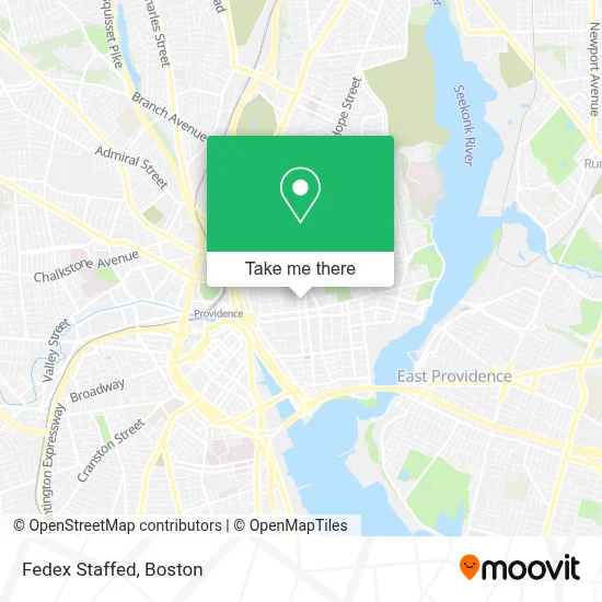Fedex Staffed map