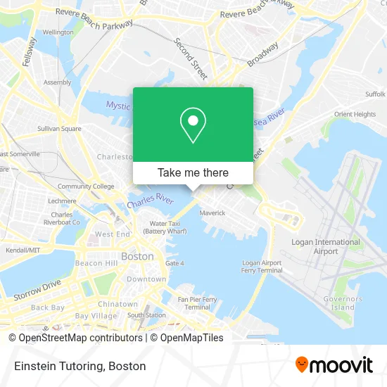 Einstein Tutoring map