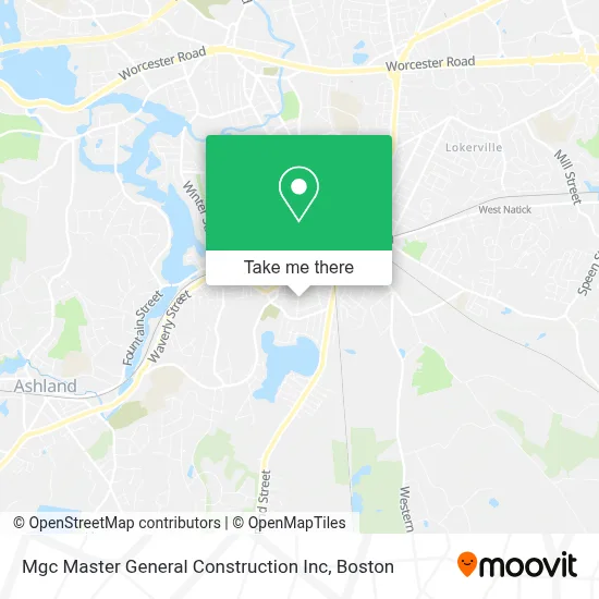 Mgc Master General Construction Inc map