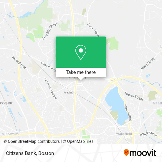 Citizens Bank map
