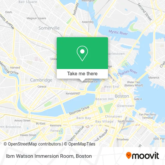 Ibm Watson Immersion Room map