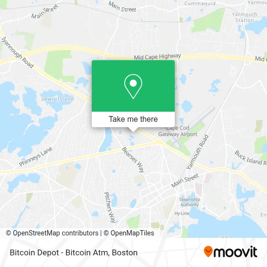 Bitcoin Depot - Bitcoin Atm map