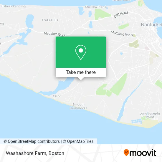 Washashore Farm map