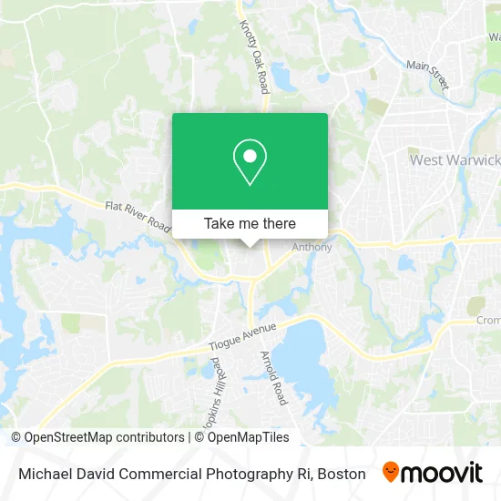 Michael David Commercial Photography Ri map