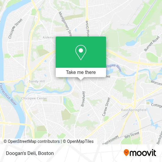 Doogan's Deli map
