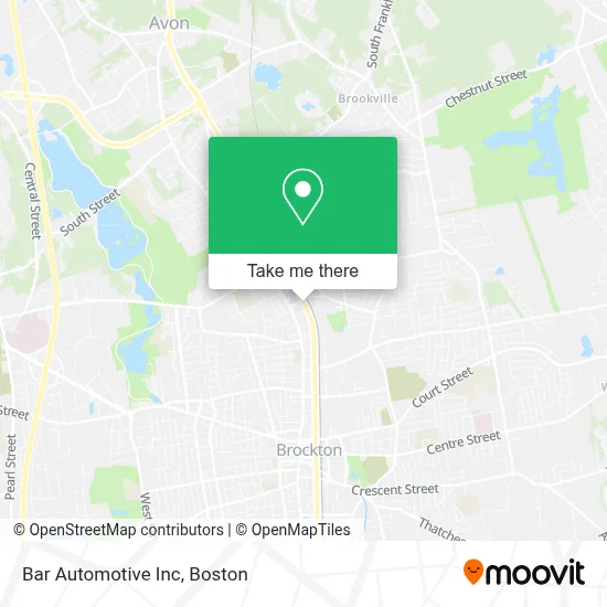 Bar Automotive Inc map