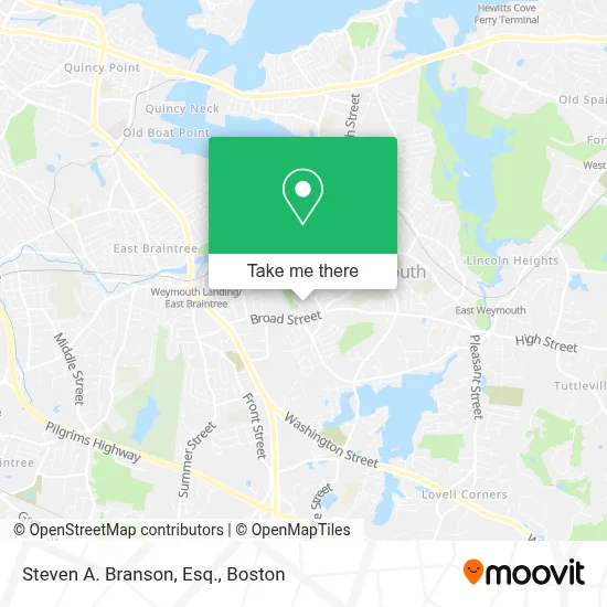 Steven A. Branson, Esq. map