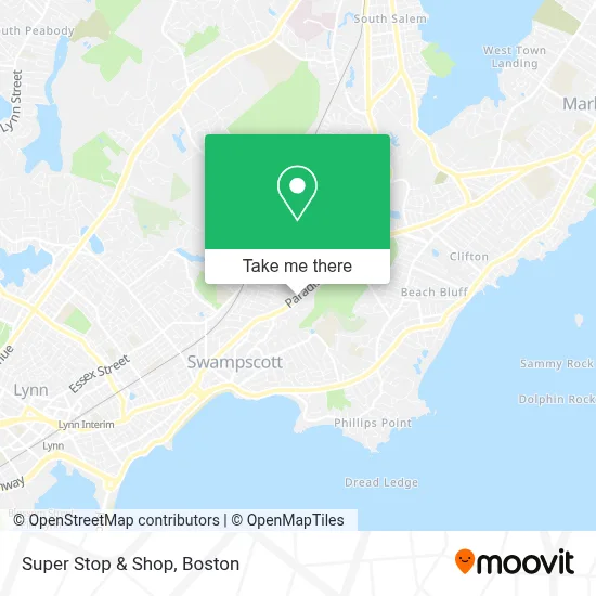 Super Stop & Shop map