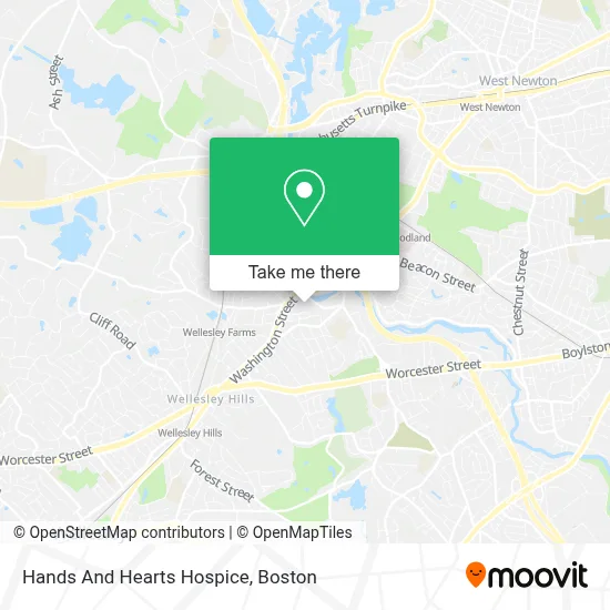 Hands And Hearts Hospice map