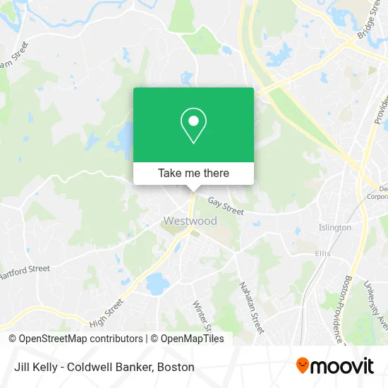 Jill Kelly - Coldwell Banker map