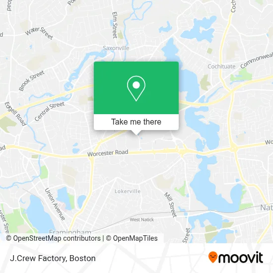 J.Crew Factory map