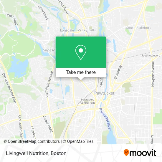 Livingwell Nutrition map