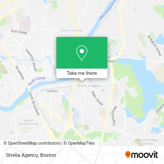 Strella Agency map