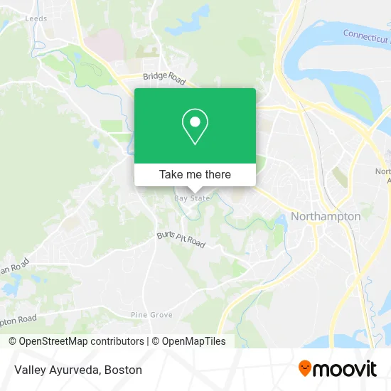 Valley Ayurveda map